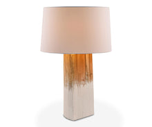 Load image into Gallery viewer, Elvar Trunk Table Lamp - White