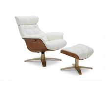 Load image into Gallery viewer, Anselmo Leather Recliner & Ottoman
