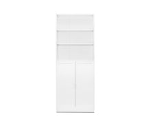 Load image into Gallery viewer, Stuen Wide Tall Bookcase - White
